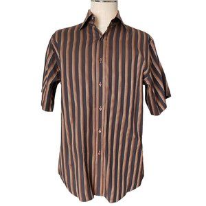 Roar Short Sleeve Shirt - Mens Size Large - Button-up